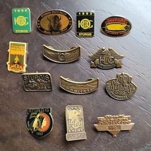 VTG Harley-Davidson HOG Sturgis rocker pins
